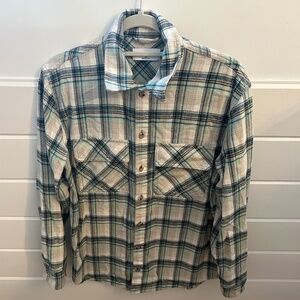 TNA Cotton Plaid Flannel Size XS